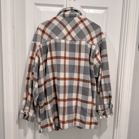HFX Oversized Button Down Button Jacket - Picture 3 of 3
